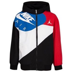 🌟NEW🌟 Nike Air Jordan Legacy AJ 4 Full-Zip Nylon windbreaker jacket